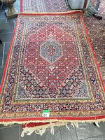 Full view of rug showing overall design and size