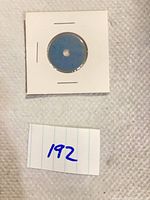 Full view of ration token in coin flip