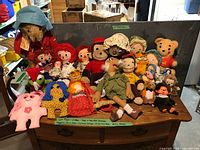 Overall view of entire assortment on table