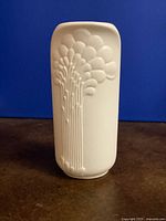 Front view showing relief design and overall form