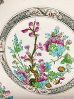 Close-up of floral Indian Tree design