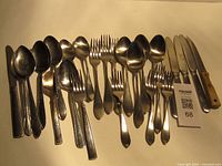 Group view of all utensils laid out