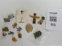 All jewellery pieces laid out for full view