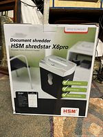 Front of retail box showing model and product image