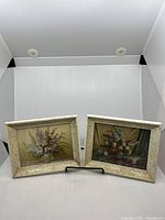 Both framed prints side by side to show pairing and overall appearance