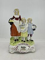 Front view of Yardley English Lavender porcelain figurine showing full design and branding