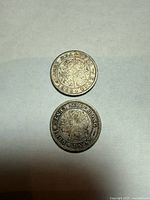 Both coins front view