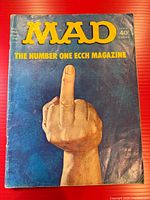 Front cover MAD No.166 April 1974, 40¢ price