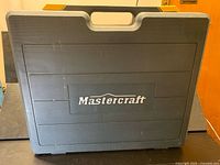 Exterior of Mastercraft molded carry case