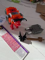 Tantrum figure with all accessories and tech-spec strip