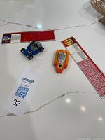 Overall lot with both mini vehicle figures and tech-spec cards