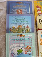 Front covers of three Jim Henson themed books