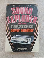 Front of box showing model and branding