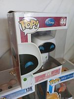 Front view Funko Pop Eve box showing figure and number 44