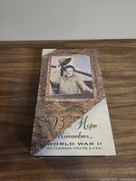 Front of slipcase showing title and Bob Hope photo