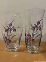 Both vases side by side showing size and design