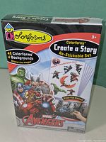 Front of sealed Colorforms Marvel Avengers set
