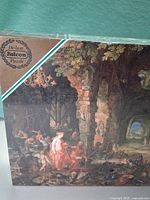 Front of sealed Falcon De-luxe puzzle box showing artwork