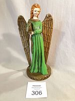 Full view of angel figurine front