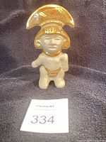Full front view of figurine showing size reference