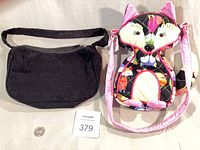 Full view of both bags side by side with scale reference