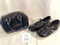 Tap shoes and purse overview