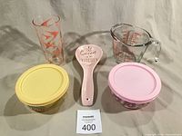 Group shot of all five kitchen items