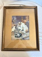 Framed painting full view