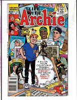 Front cover Life with Archie #284 showing title, price and artwork