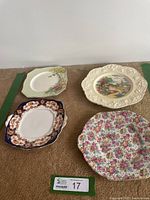 Four plates arranged for overview