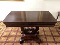 Full view closed game table