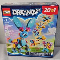 Front of sealed Lego Dreamzzz 71488 box showing artwork, age rating, piece count