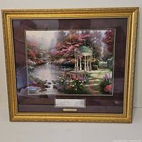 full view of framed print with frame