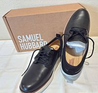 Shoes displayed with Samuel Hubbard box