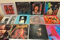 All 12 album covers laid out in three rows