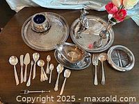 Group shot of all items on table