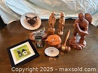 Group shot showing all ten items