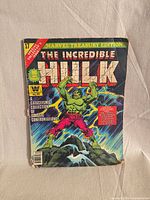 Front cover showing title, issue number, price and artwork