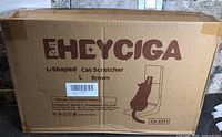 Sealed shipping carton showing HEYCIGA branding and product details