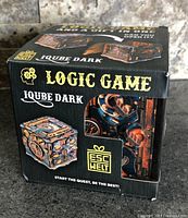 Front of sealed ESC WELT IQube Dark puzzle box