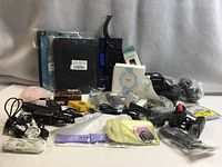 Overview of entire lot with all bagged and boxed items