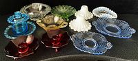 group shot showing all assorted glass items