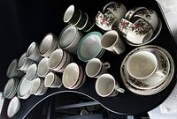 Overview of entire assortment on countertop