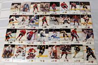 Full layout of all 30 Esso NHL hockey star cards