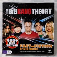 Front of game box with title and cast image