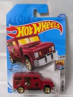 Front of sealed Hot Wheels HW Armored Truck blister card