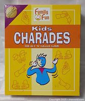Front of Kids Charades box