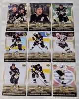 Nine Crosby cards laid out 3x3