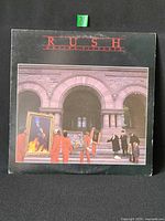 Front cover of Rush Moving Pictures LP