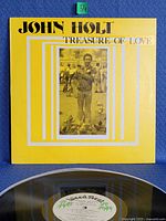 Front cover of John Holt "Treasure of Love" LP